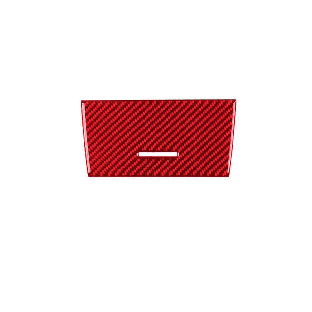 Red Carbon Fiber Interior Below Climate Control Cover Trim for Acura TSX 2009-14