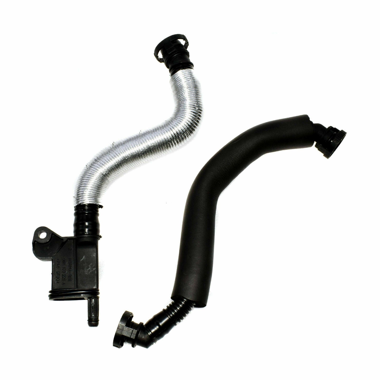 for AUDI for VW for Skoda for Seat 1.8 2.0T 2Pcs Oil-water Separator Vacuum Exhaust Pipes