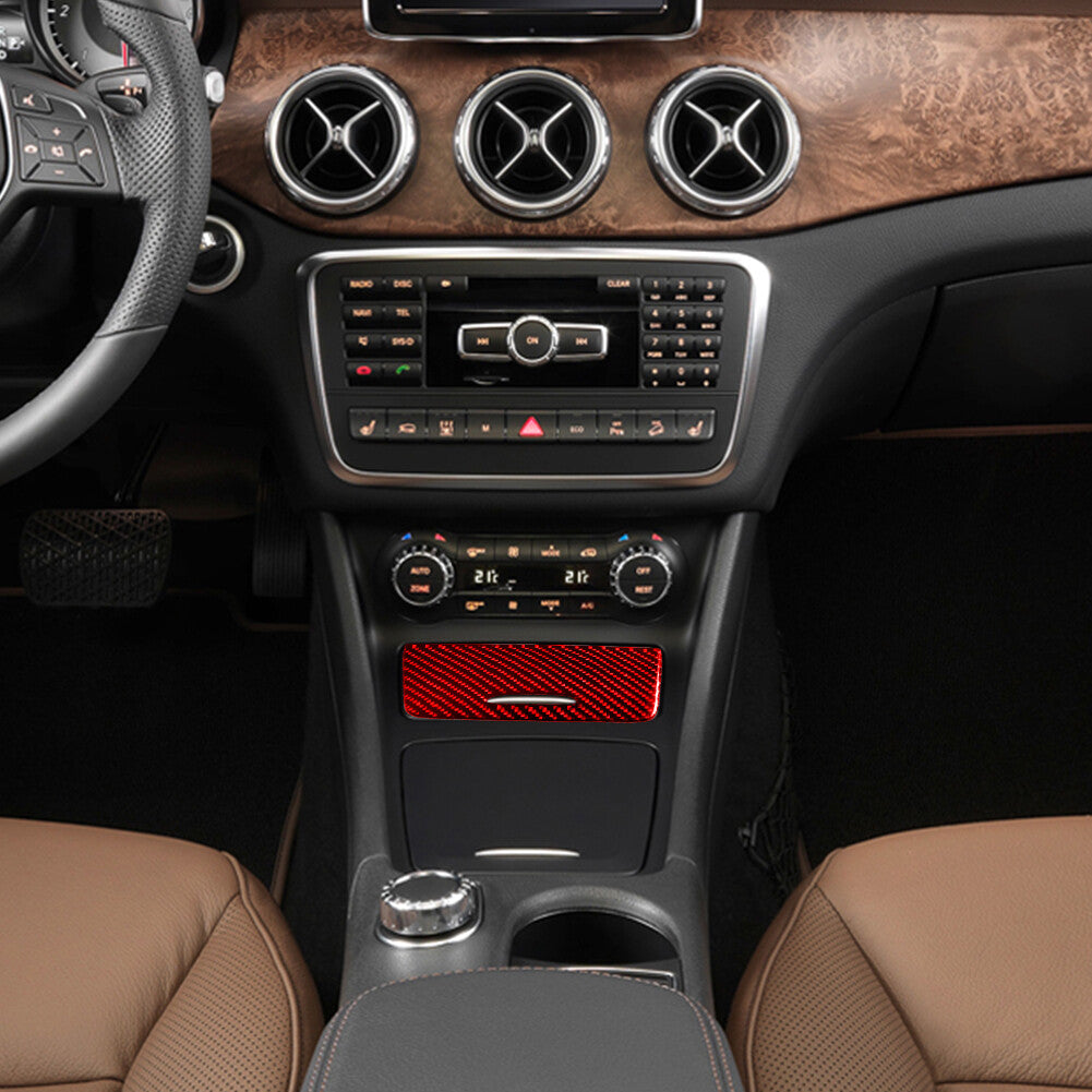 Red Cigarette Lighter Trim for Mercedes-Benz CLA 2014-2018/GLA 2015-2018