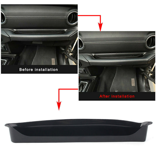 Passenger Side Storage Tray Organizer Grab Handle Box Fit 2018 for Jeep for Wrangler JL