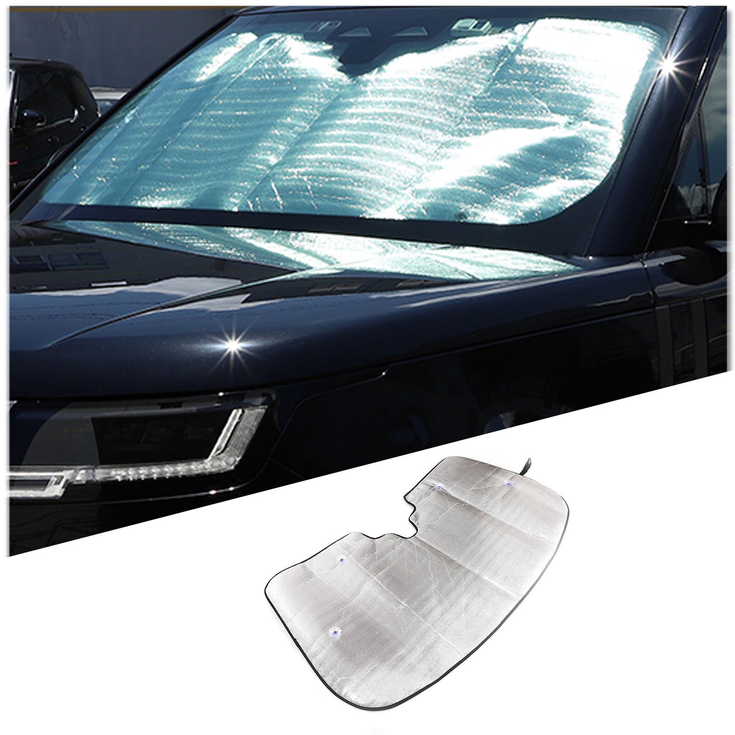 4-Pack ABS Matte Black Outer Handle Protective Covers for Sequoia (2022-2023)