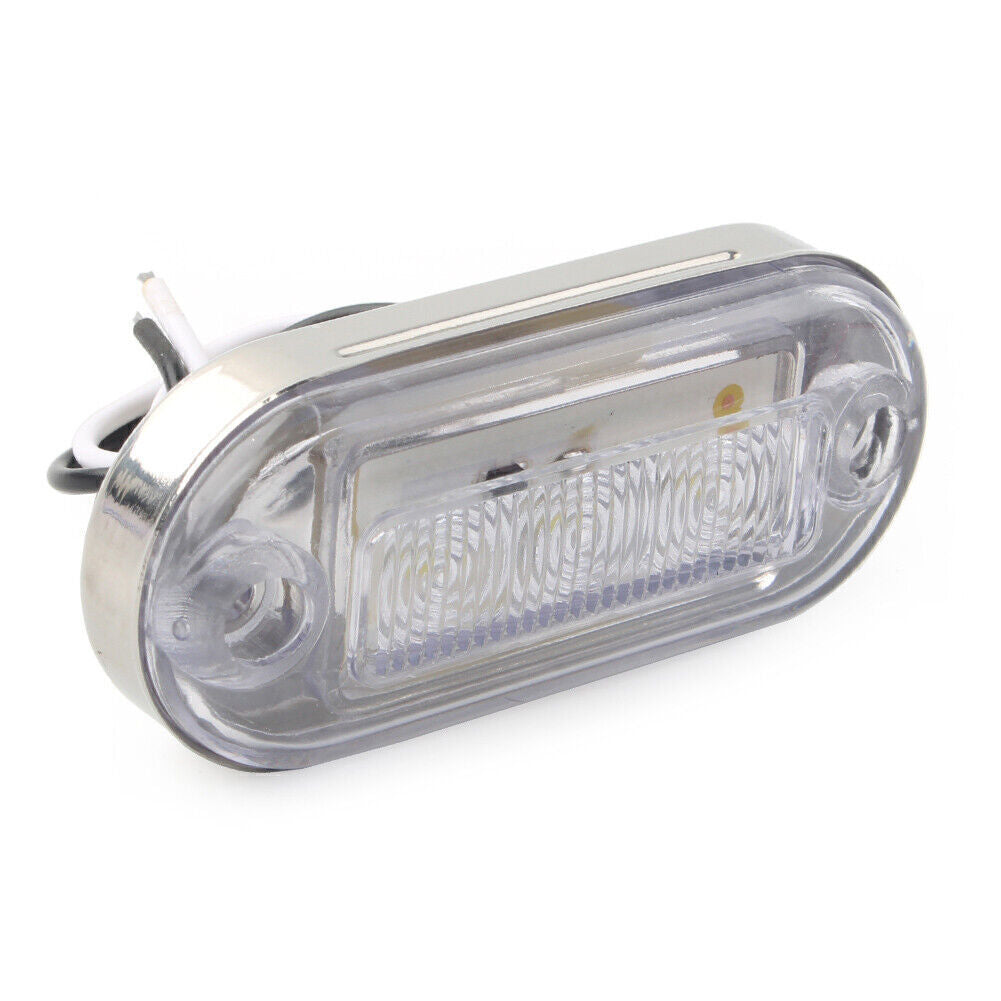 12V 3 SMD Car LED Signal Light Lamp Red Indicator Fit for Truck Trailer RV Boat