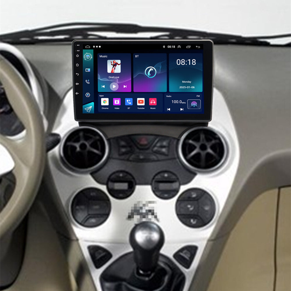 9w/Carplay Android Car Stereo Radio GPS Navigation WIFI for Ford Ka 2008-2014