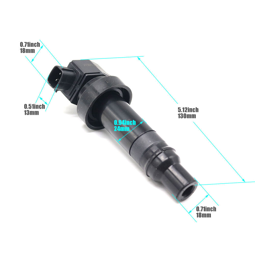 4-pack of brand new ignition coils 27301-2B010 for Hyundai for Kia Soul 1.6L L4 (2010-11-)