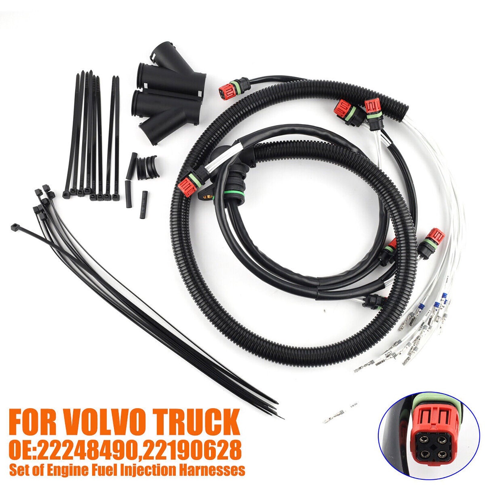 22190628 22248490 Engine Injector Wire Harness Kit for Volvo Truck FMFH D13
