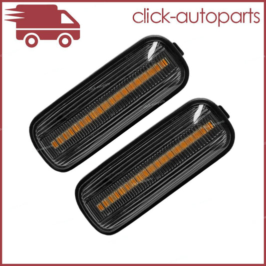 2Pc Front Fender Side Marker Light LED Clear for Honda for Accord for Civic Legend Vigor
