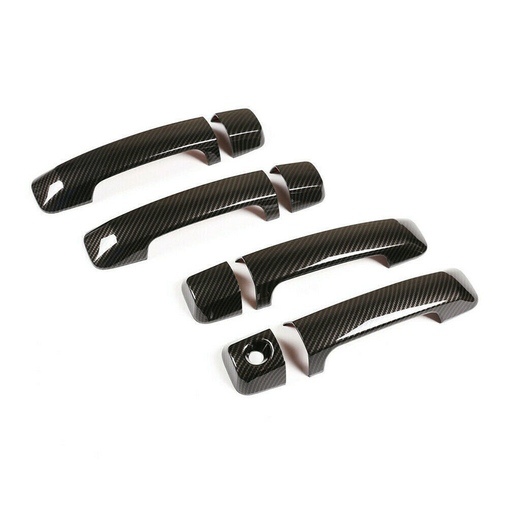 for Toyota Tundra 2007-2021 Sequoia 2008-2021 Carbon Fiber ABS Door Handle Cover