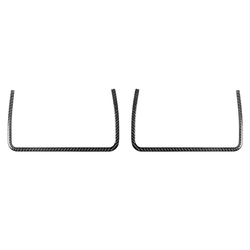 Carbon Fiber for Seat Storage Frame Cover Trim For Land for Range Rover Sport 2014-2017