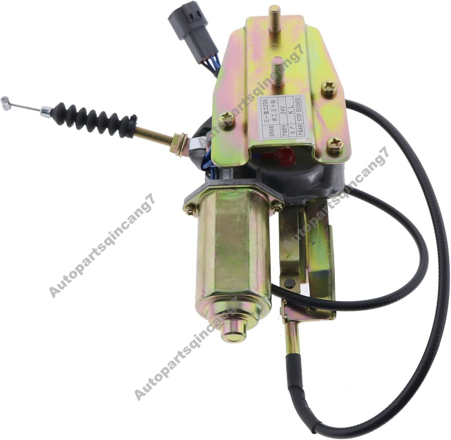 24V Stop Solenoid 0C29-1819002270 for Isuzu Engine CASE Excavator XCG210 XG820