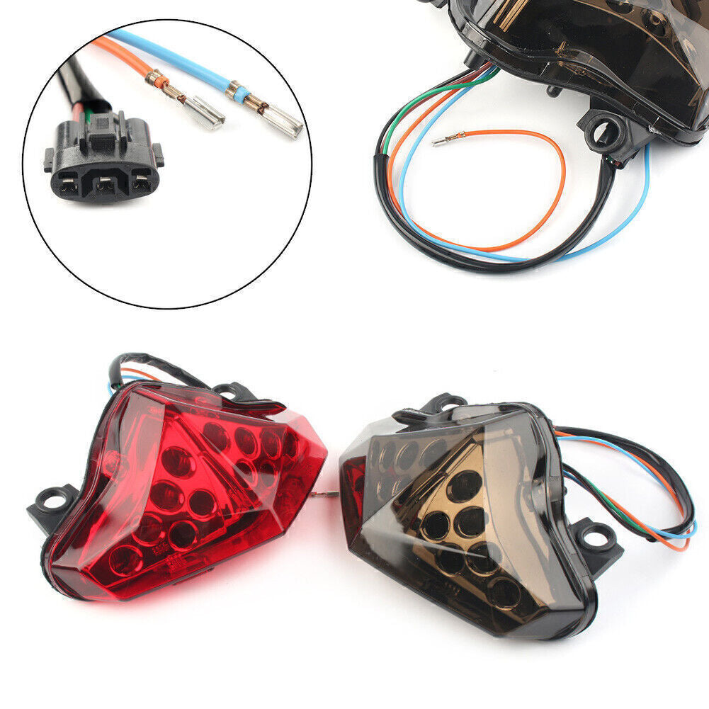 for KAWASAKI ER-6N / ER-6F 2012-2016 Motorcycle Rear LED Brake Taillingt
