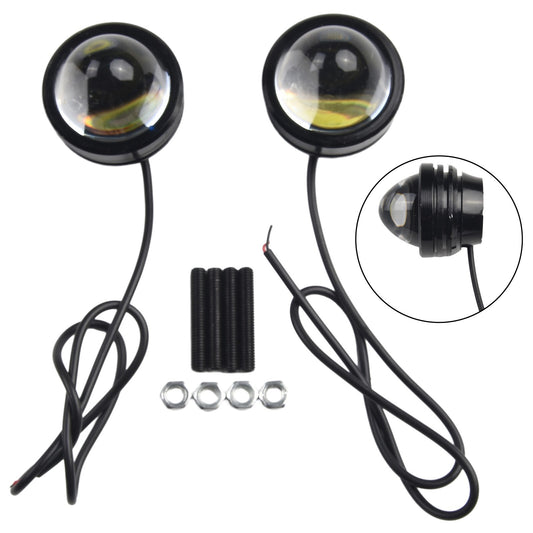 4 x White Fixing Clips, new Fastener Rods, Clip Hole Door Locks