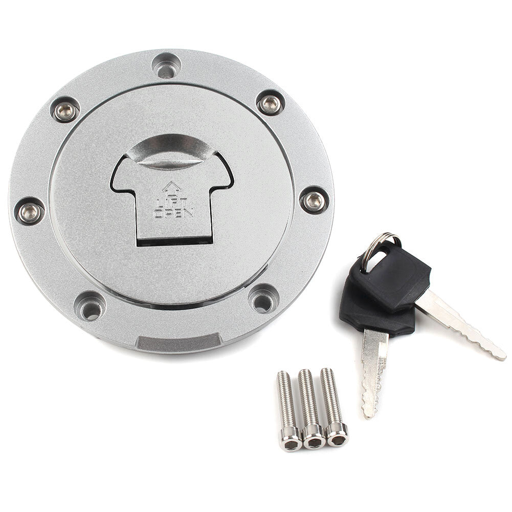 for Honda ST1300 CB400 Universal Fuel Gas Tank Caps Cover  Lock with Key 7 Hole