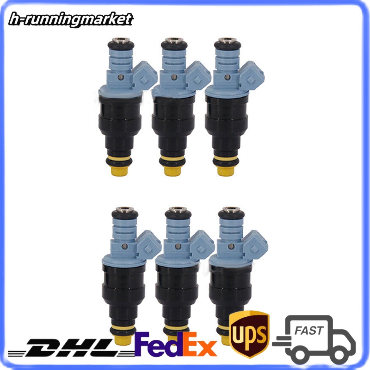 6x Fuel Injectors 822-11117 For 1986-1990 for Ford Bronco II 2.9L V6 0280150715