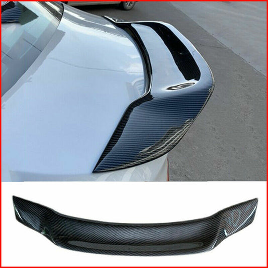 for Toyota for Camry 2018-22 Real Carbon Fiber Car Rear Trunk Tail Lid Spoiler Wing