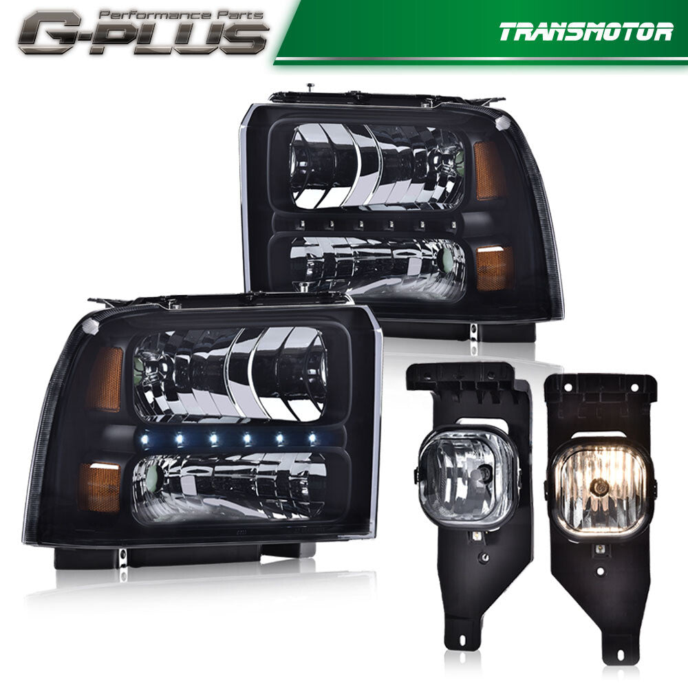 Suitable for 05-07 for Ford F250-550 Super Duty 4X cigarette light and clear fog light