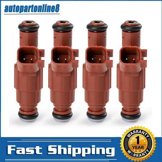 Set of 4 12-Hole 24LB Fuel Injectors for Jeep for Wrangler for Dodge 4.0L EV6 0280156161