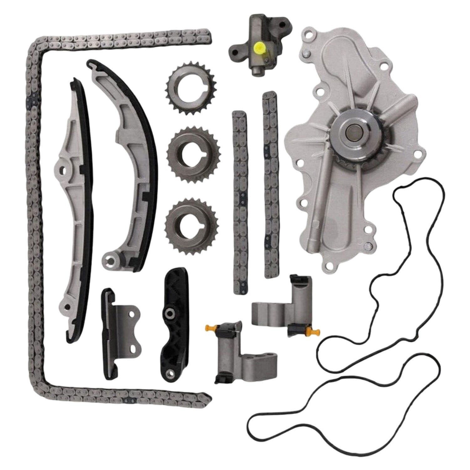 Timing Chain Kit Water Pump for 07-10 for Ford Edge Taurus for Lincoln Mkz V6 3.5 3.7L M