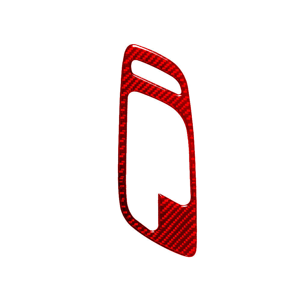 Red Carbon Fiber Climate Control Cover Trim For Silverado/tahoe/ for sierra 2007-2014