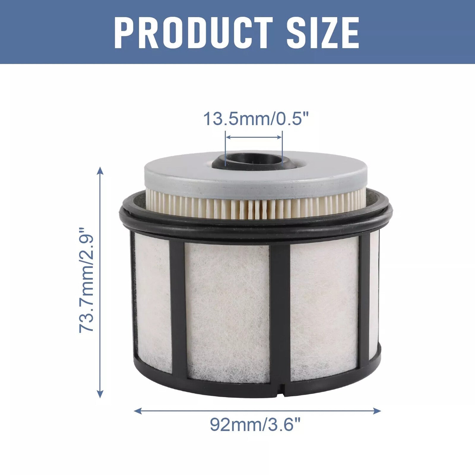 3X for Ford F250 F350 F450 F550 SUPER DUTY 7.3L 1999-2003 Diesel Fuel Filter