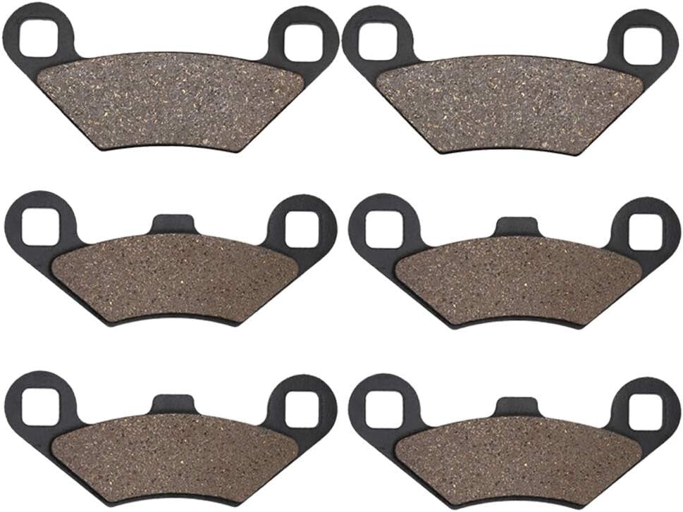 Front and Rear Brake Pads for POLARIS 400 Sportsman 500 HO EFI 2009 2010 2011