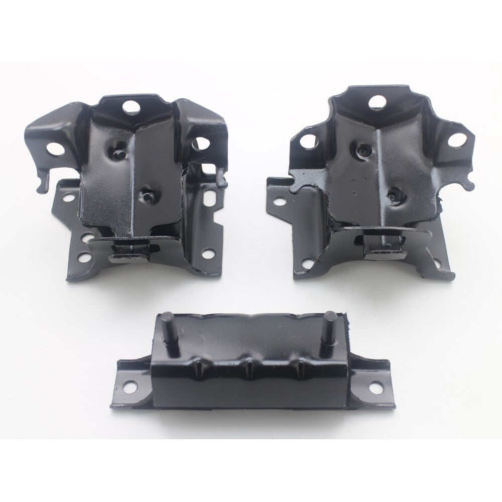 Motor AND Trans Mount Set 3PCS FIT FOR 01-10 for Chevrolet Silverado/ for GMC for Sierra 6.6L