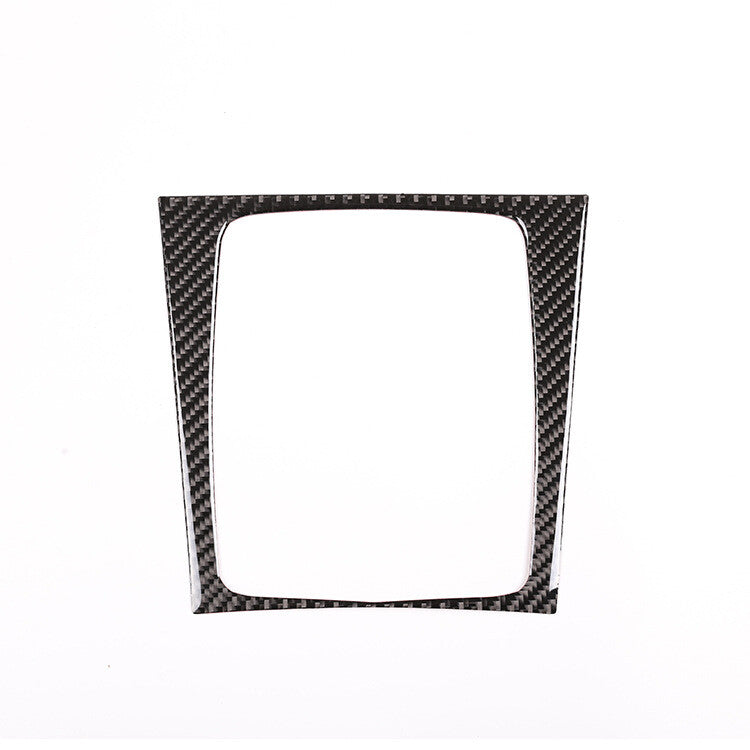 Carbon fiber internal gear panel frame cover fits for Mercedes C-Class W204 07-14