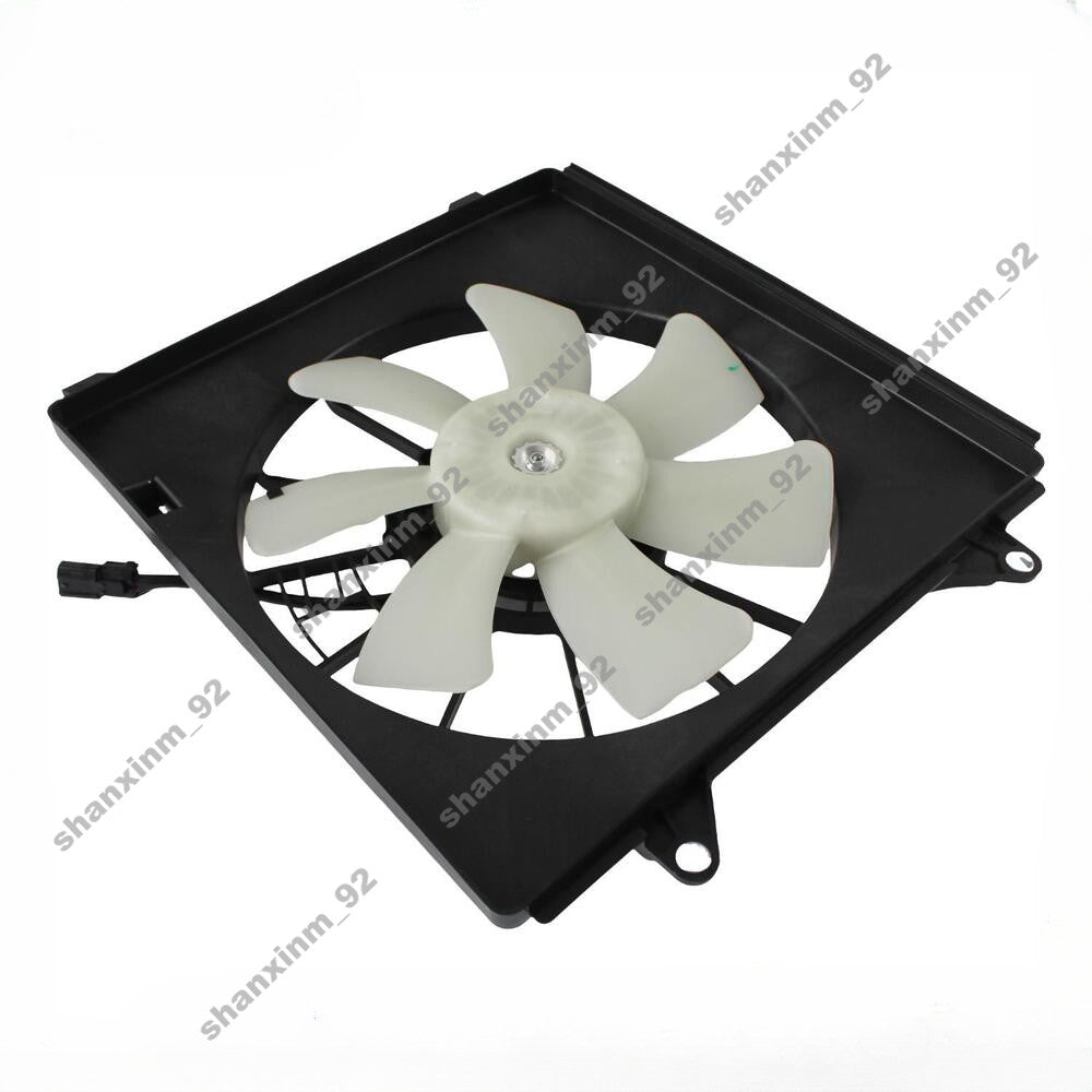 A/C Condenser Cooling Fan Assembly For 2013-2017 for Honda Accord 2.4L l4 Right Side