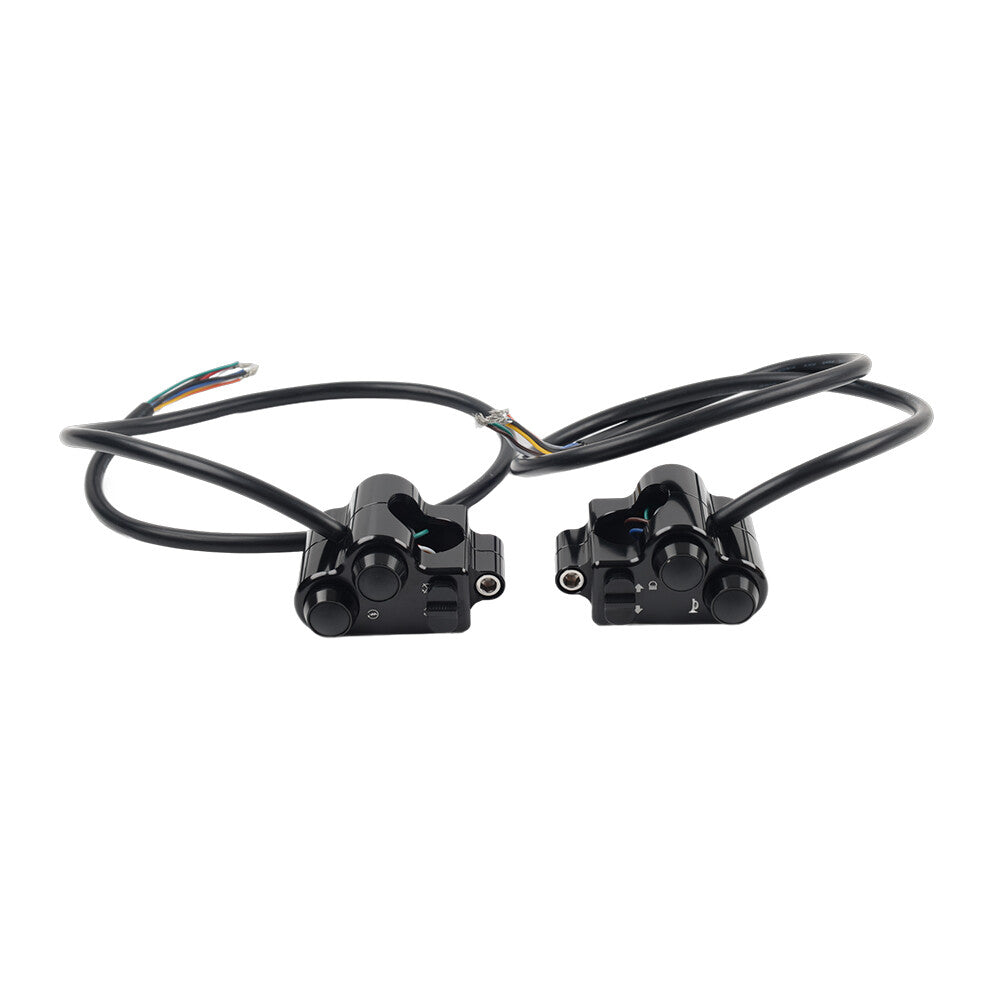 CNC Motorycle 1 25mm Handlebar Switch Controls Housing for Harley Universal