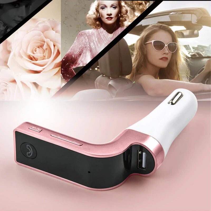 Car MP3 Player Bluetooth FM Transmitter Wireless Music USB Charger Hand- Kit