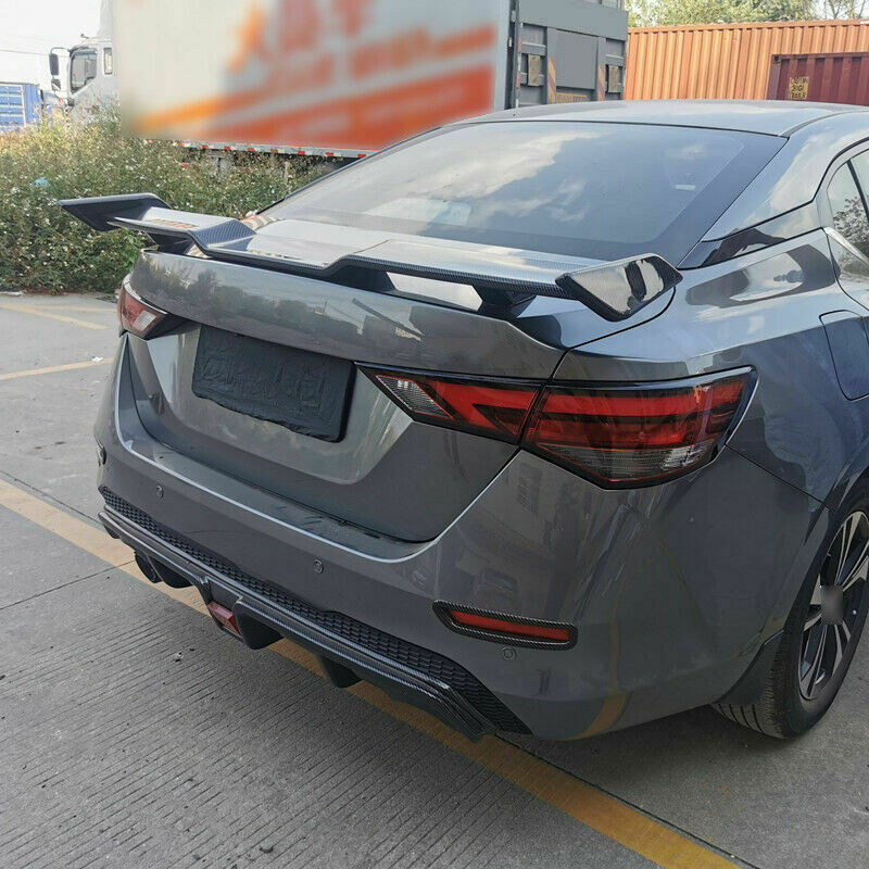 Carbon Fiber Sports Trunk Spoiler Tail Wing for Nissan Sentra Sylphy 2020-2023