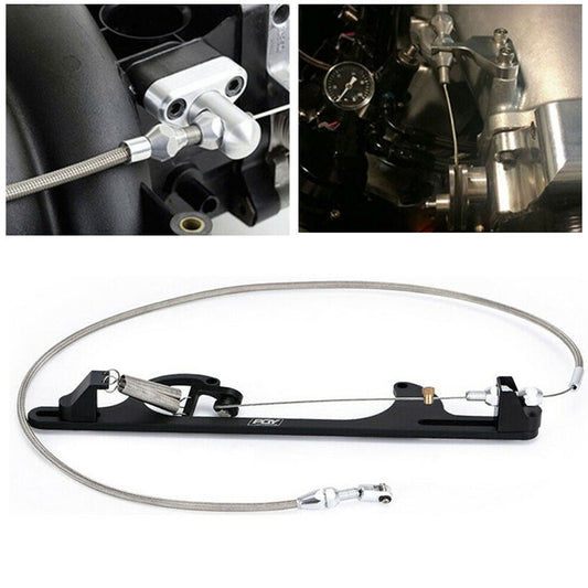 Throttle Cable Kit Braided Throttle Fit Most Gas/ Pedals More Responsive/ New