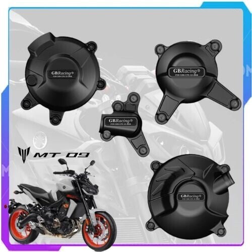 Engine Case Cover Slider Set for Yamaha MT09 FZ09 FJ09 Tracer XSR900 2014-2020