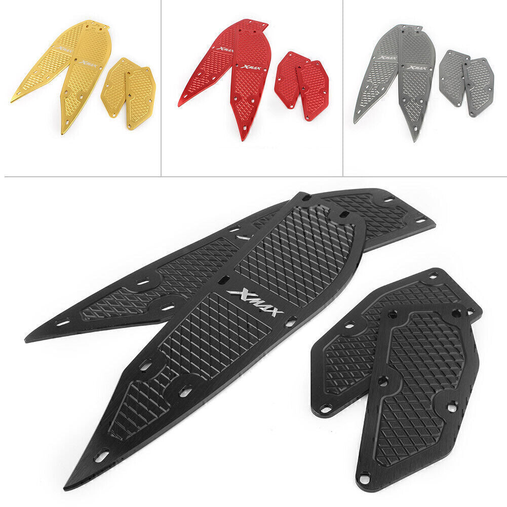 Scooter Foot Pegs Rear Footrest Pedals for YAMAHA XMAX250 Universal Motorcycle