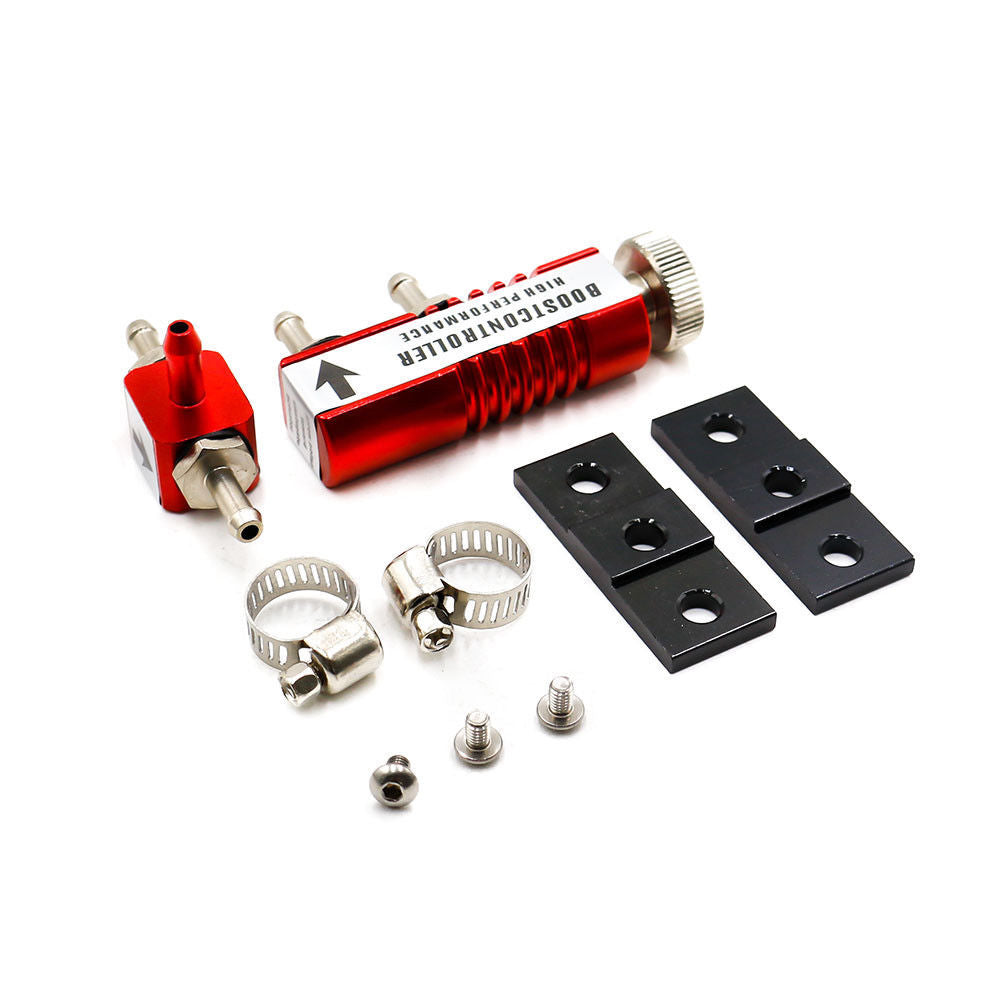 Red General Motors Adjustable Manual Turbo Bypass Controller Kit 30 Pis