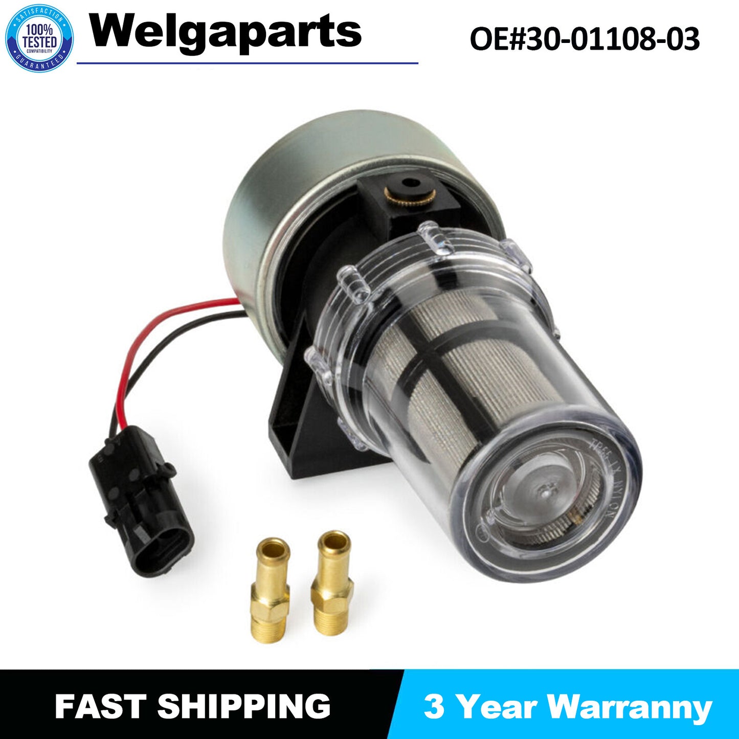 New Diesel Fuel Pump 30-01108-03 For Thermo King 41-7059 Replace Carrier US