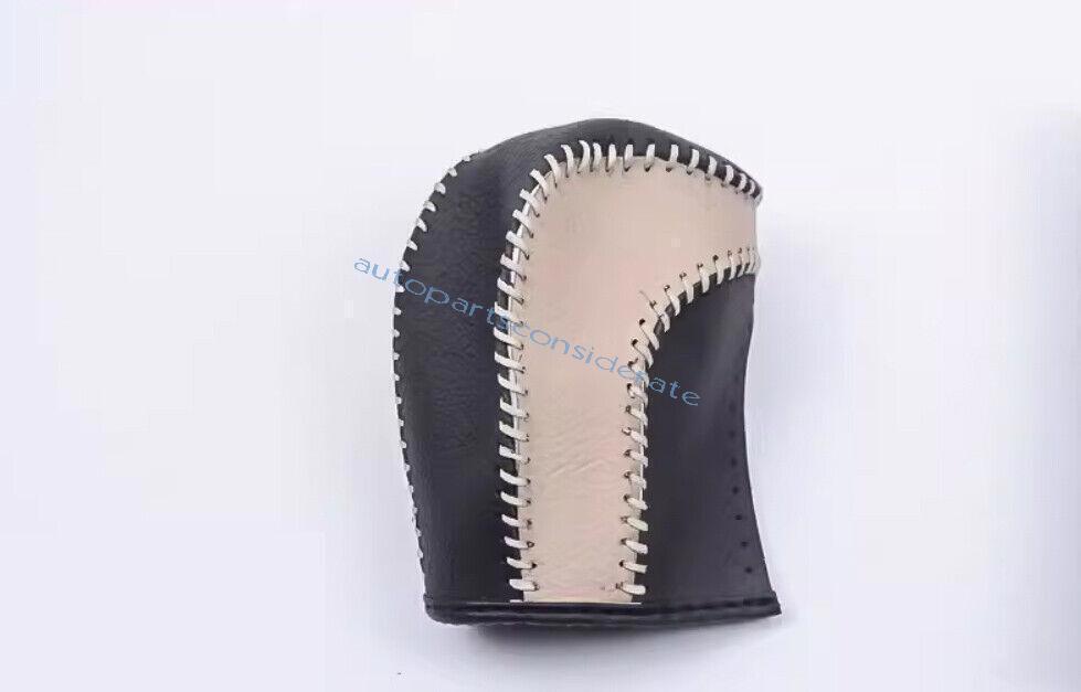 for Toyota for Land Cruiser 2016-2021 Console Gear Shift Knob Moulding Trim Leather