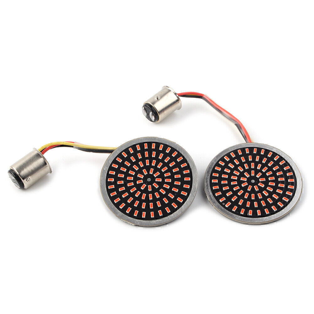 2x LED 1157 Blinker hinten Rot Blinker f¨¹r for Harley Touring Road King