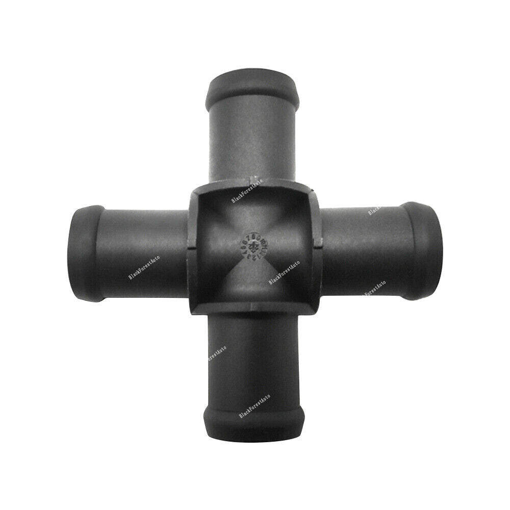 Car Coolant Pipe Adapter Connector Fits for Mini Cooper R52 R53 4-Way 17127518613
