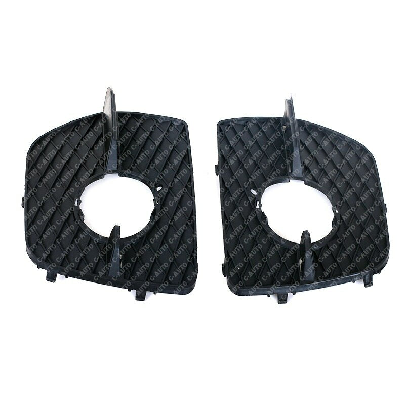 Pair Front Bumper Trim Mesh Fog Lamp Grill Grille for BMW X6 E71 2008-2014