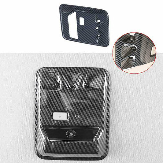 for Kia Carnival 2022-2023 Carbon Fiber second row Reading Lamp Frame Cover Trim