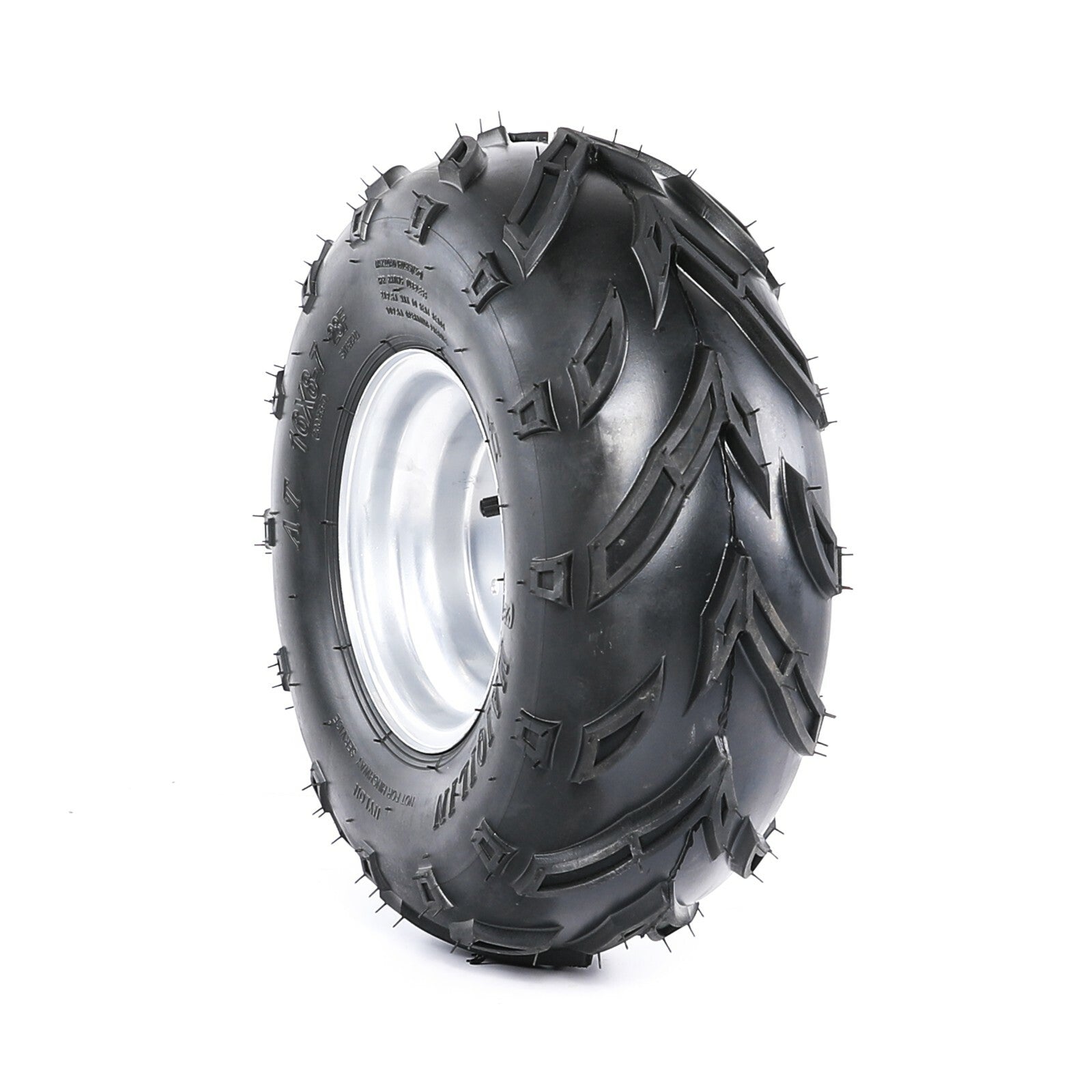 2-pack 16x8-7 tires, wheels, rims, 3 studs, 16x8x7 all-terrain vehicle, four-wheel go-kart, Taodao cooler 125