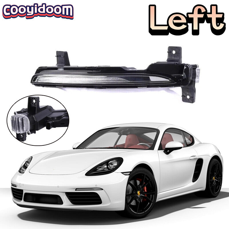 1-piece left-side DRL LED daytime running light/fog light for Porsche 718 (2017-2022)