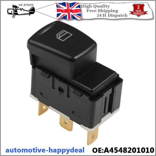 Driver/Passenger Side Electric Window Switch for Smart 454 Forfour A4548201010
