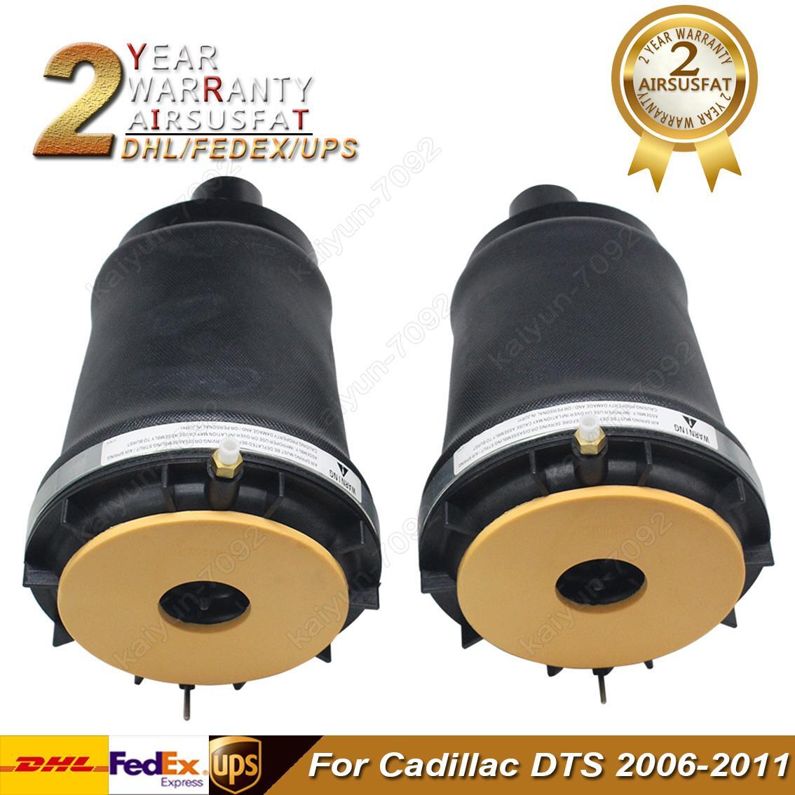 2X for Cadillac DTS Rear Right Left Air Suspension Spring Bag 15877065 15877066