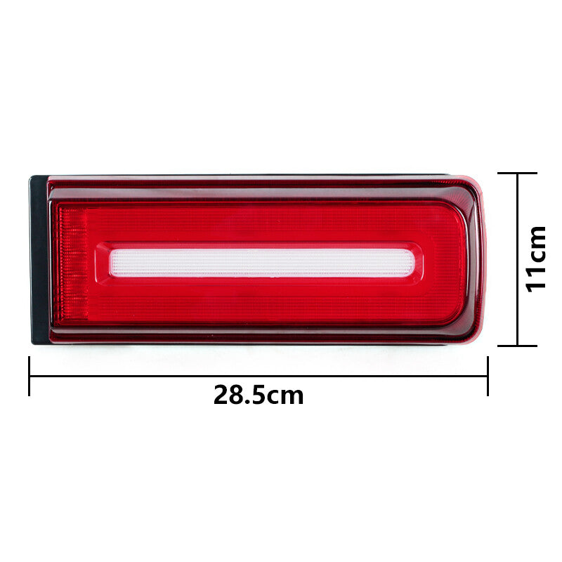 2-piece LED taillight assembly for Mercedes W463 G-Class G63 AMG 1990-2018 LHRH