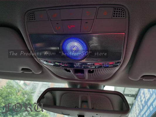 64 Color w213 Ambient Light Front Ceiling Speaker Car for Mercedes E Class 17-21