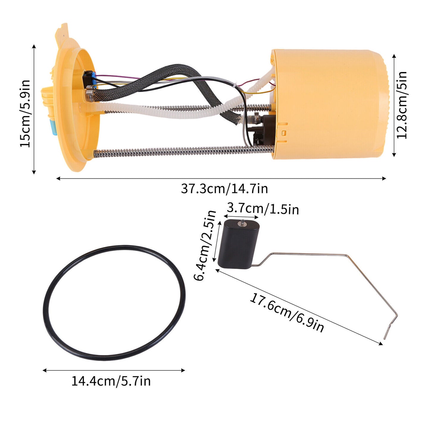 Diesel Fuel Pump Module Fit for Ram 1500 2014-2018 V6 3.0L 68217575AE 68161407AE