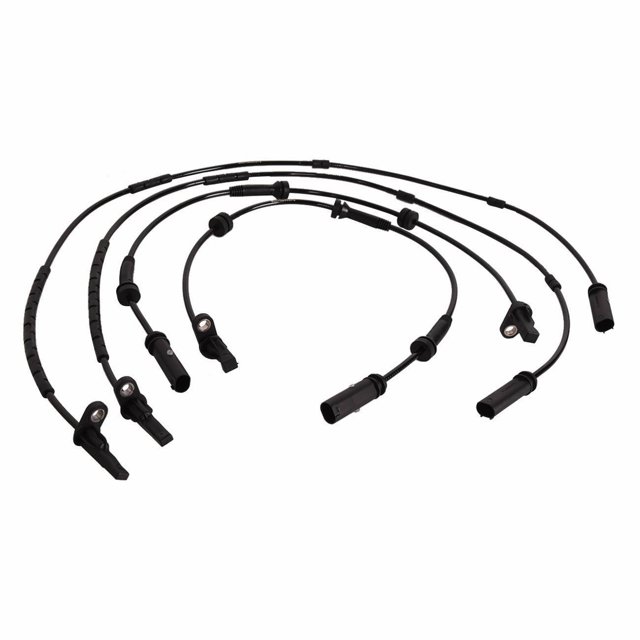 4-piece ABS speed sensor kit (34526791225, 34526791223) suitable for BMW front and rear L+R F30 F32