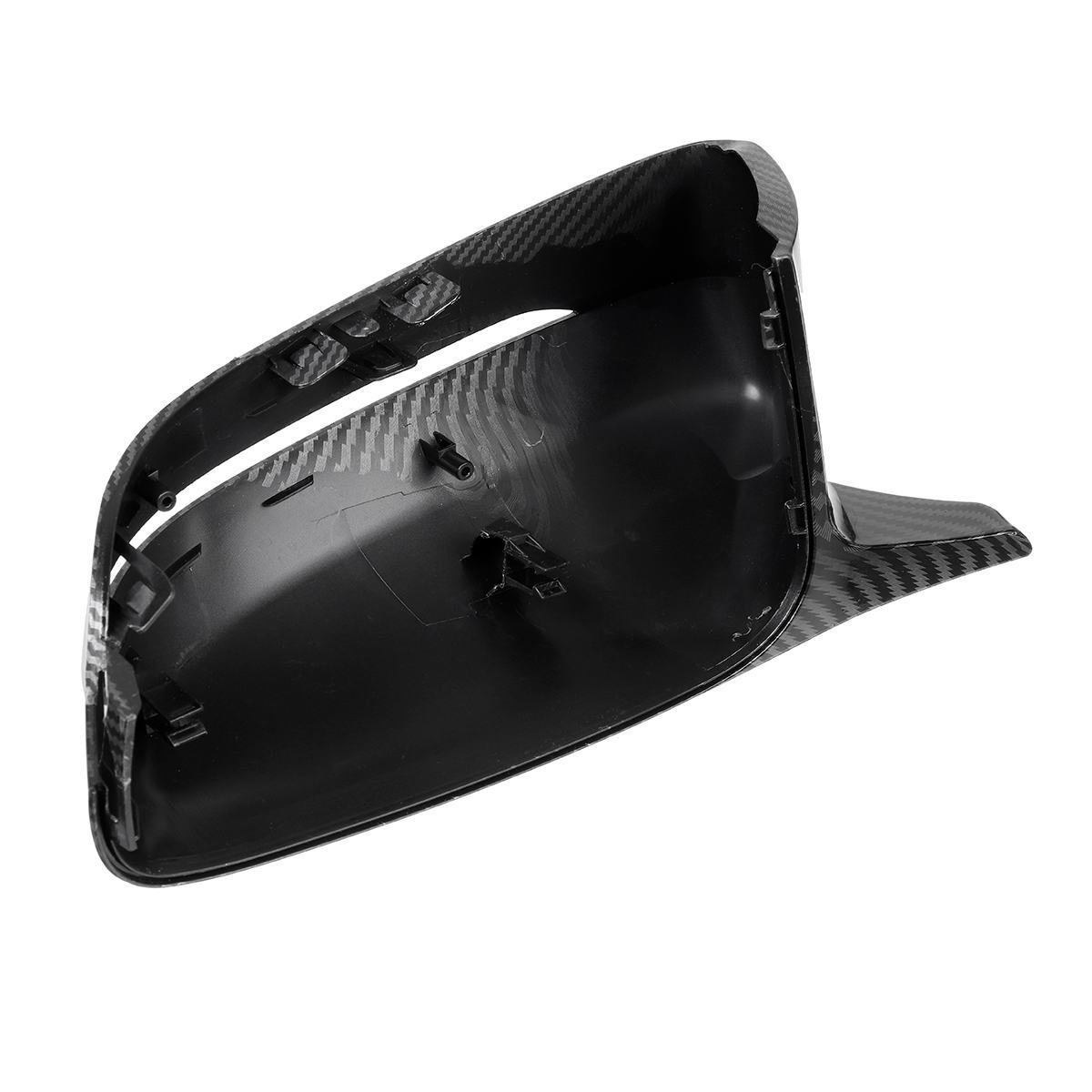 Rearview mirror covers and door flap covers suitable for 2017-2020 for BMW G30 and G20, made of carbon fiber.