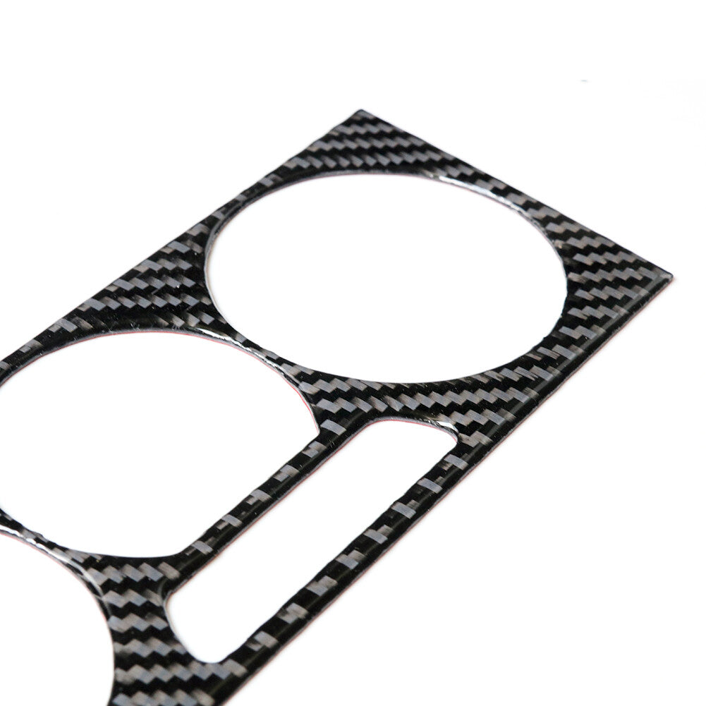 Carbon Fiber Air Conditioner Switch Button Trim Cover for Subaru Forester Type B